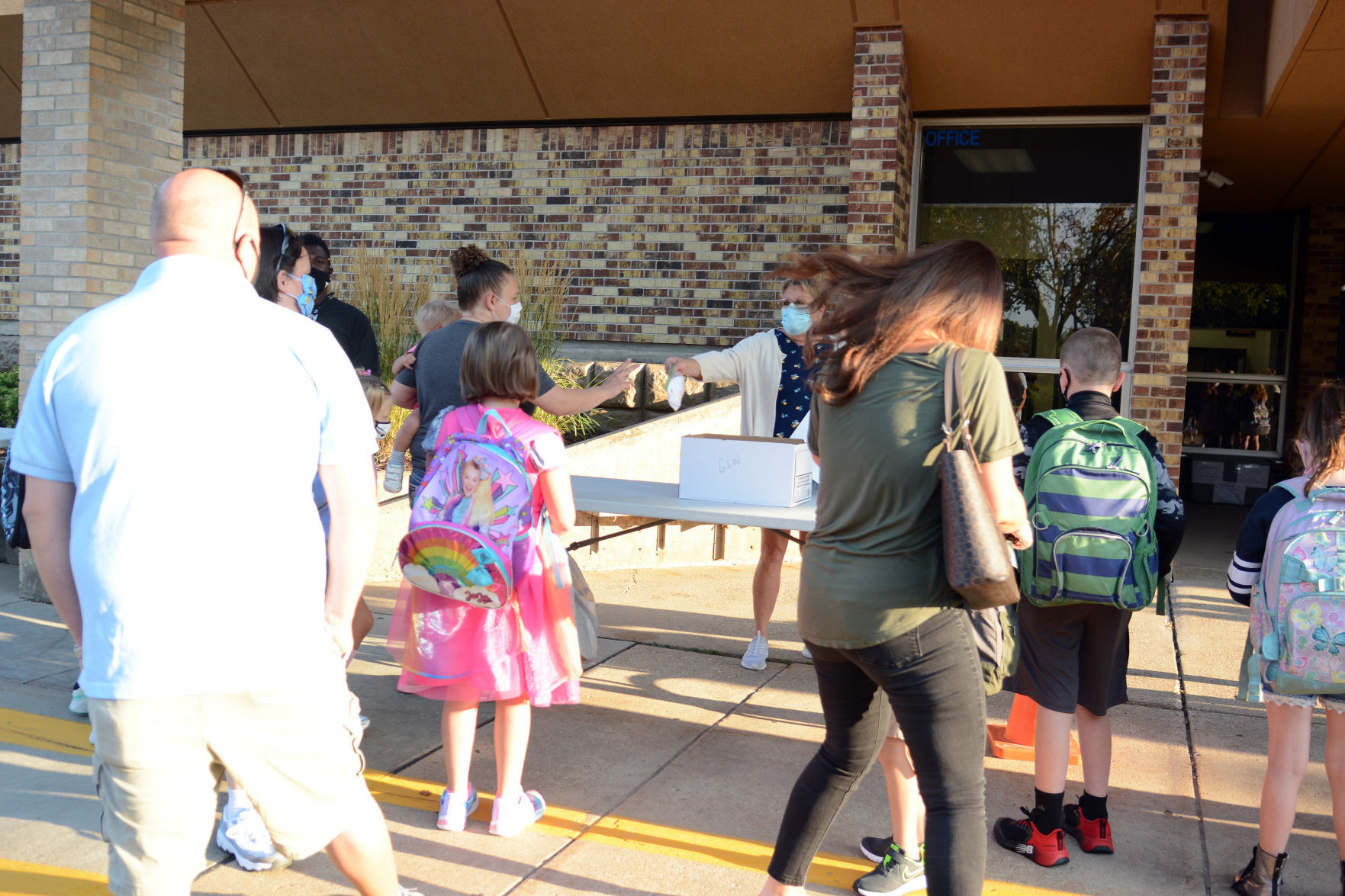 First day of school 2020 in Baraboo